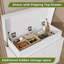 Commode double à DEL 6 tiroirs H 35,4 po x l 39 po x P 13,7 po-2030374379