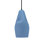 Radiance - luminaire suspendu 1 lumière Tall Crease - bleu ciel - chrome poli - ampoule remplaçable - cordon noir