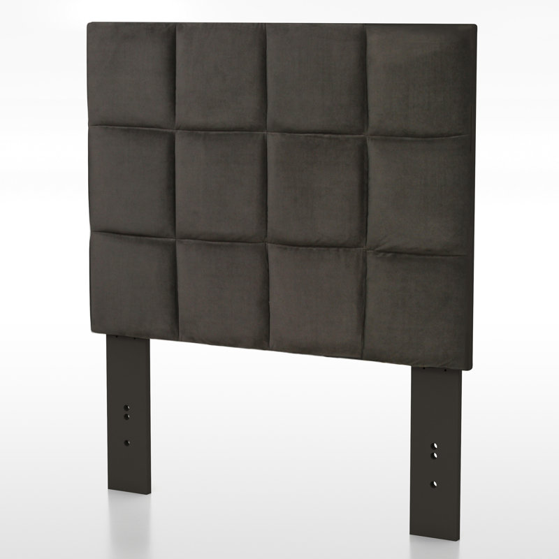 Choco Upholstered Headboard, Brown, Twin