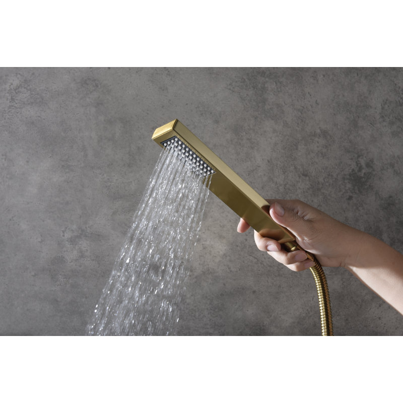 Robinet de douche avec valve brute et TempAssure