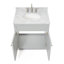 Meuble-lavabo simple avec comptoir Partham 31-670460652