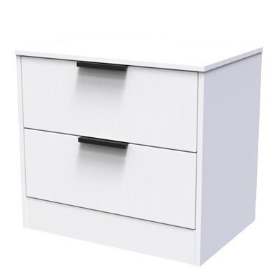 Berklie 2 Drawer Midi Chest (Ready Assembled)
