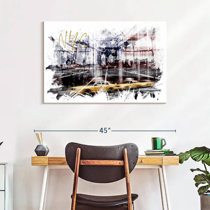 Kavia NYC Composing, 26" H x 39" W