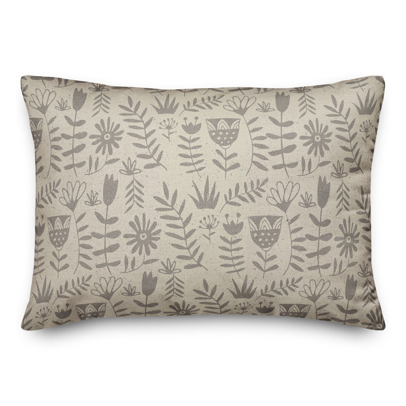  Housse et insert de coussin rectangulaire Mod Florals