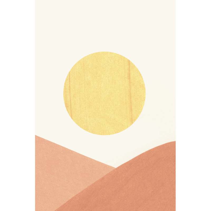 Simple Boho Sun II, H 48 po x l 32 po x P 1,25 po