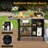 Multi-Layer Outdoor Grill Table Bar Grill Cart With Storage Cabinet, Kitchen Island Prep Station with Foldable Side Shelf