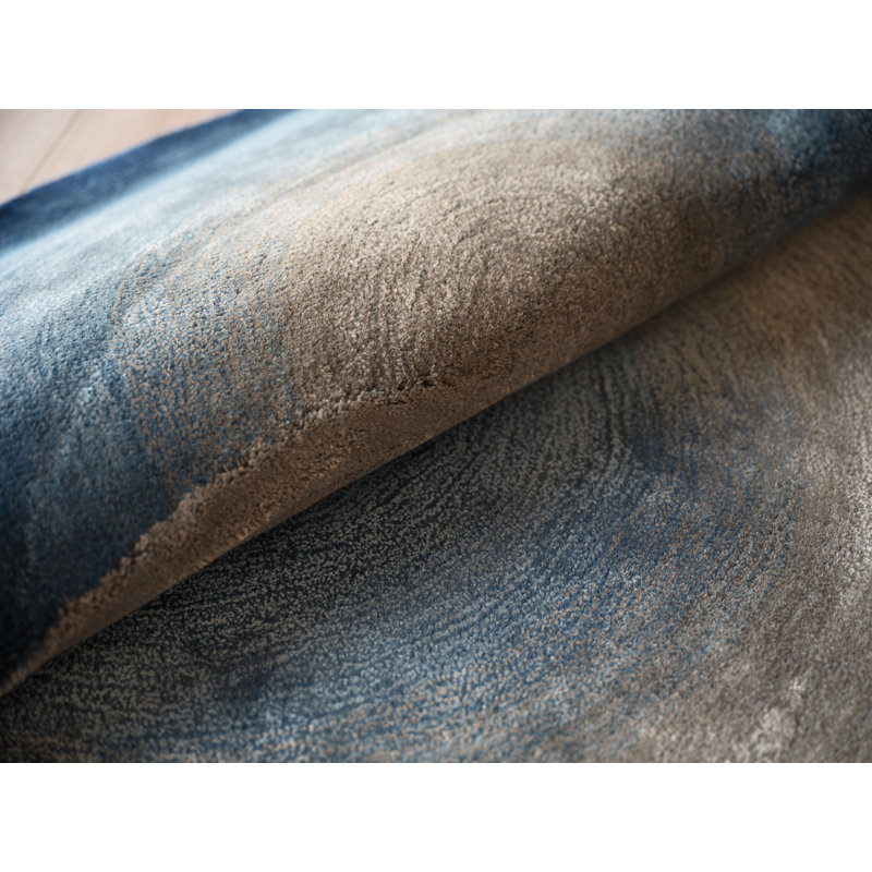 Mitomo Hand Tufted Abstract Area Rug