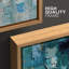 «Cerulean Cityscape», 3 pièces sur toile-98804206-98804209