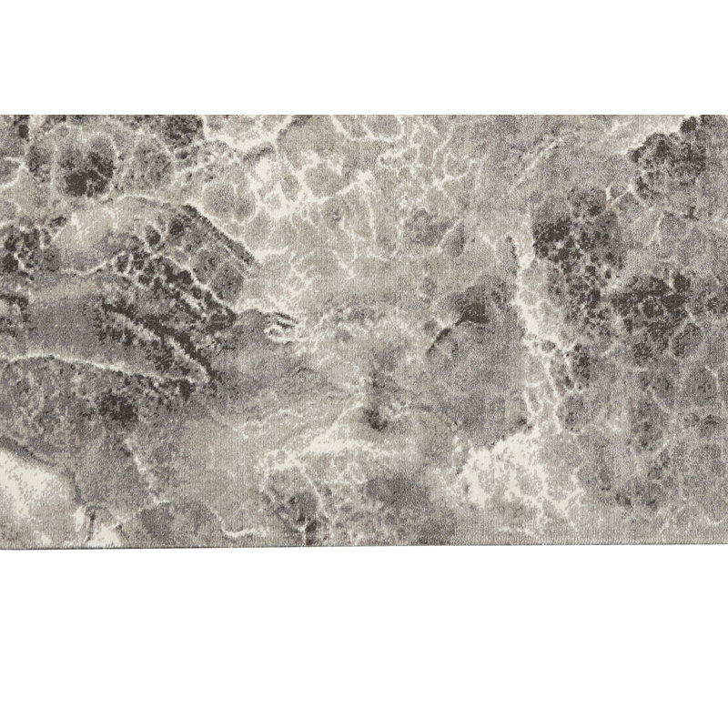Viscose Abstract Indoor Rug, Rectangle 7'9" x 9'9"