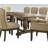 ACME Landon Dining Table w/Leaf, Salvage Brown