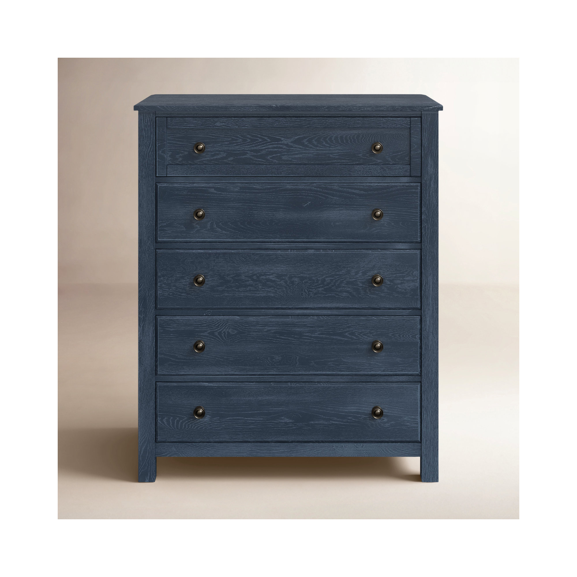 Lewin 5-Drawer Chest, Indigo