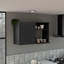 Armoire murale de cuisine Bussolengo, deux tablettes-879082023