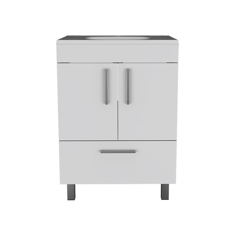 Single Bathroom Vanity Mayorca Bathroom, White