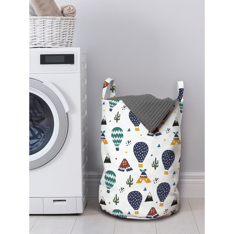 Fabric Laundry Bag with Handles