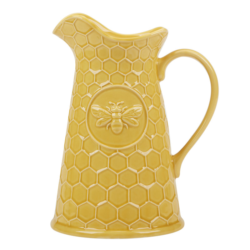 Pitcher French Bees Suzanne Nicoll Embossed Pitcher - Thumbnail 2
