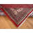 Swader One-of-a-Kind 7'1" X 10'8" New Age Wool Area Rug Red