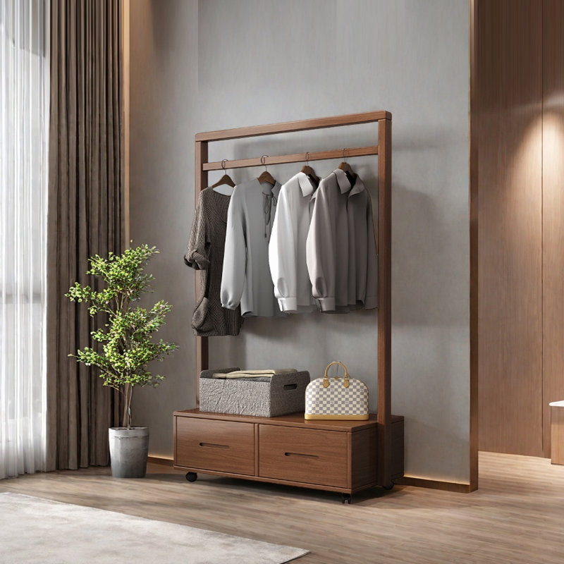 Your Favorite Celebrities Wood 3-in-1 Coat Rack Bench - Wayfair Canada