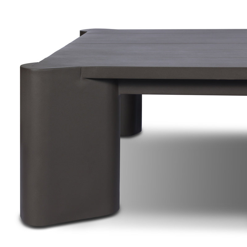 Soho Outdoor Metal Coffee Table-Bronze