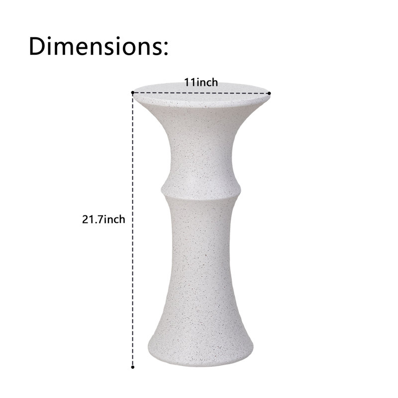 Winston Porter Column Small Side Table | Wayfair