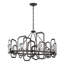 Gatsby 8 - Light Unique Wagon Wheel Chandelier-246168324