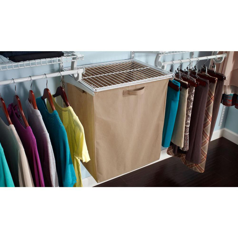 ShelfTrack Laundry Hamper 50cm Wide Clothes Storage System by ClosetMaid
