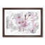 A Pretty Pink Cherry Blossom Tree in Abstract - Picture Frame Painting Print on MDF-55629001-55629004