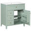 Meuble-lavabo de 30 pouces avec lavabo-2046336624