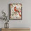 «Christmas Cardinal and Holly Berries» par Nicole DeCamp, reproduction d'art