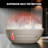 61" Beige Freestanding Solid Surface Soaking Bathtub, Stone Resin Luxury Soaking Tub