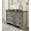 Commode double 7 tiroirs Hafiz