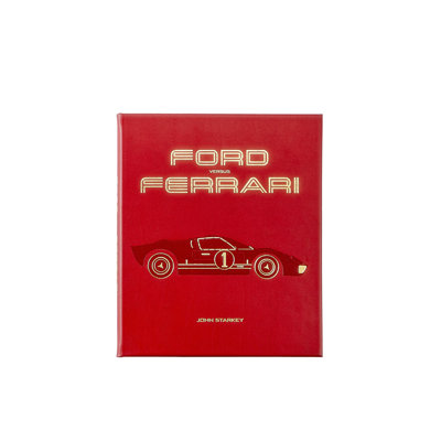 Ford Vs Ferrari Leather Bound Book