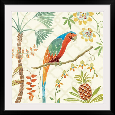 « iii », reproduction d’impression sur brissonnet, Tropical Paradise