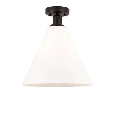 Plafonnier semi-encastré 1 lumière Yohannes