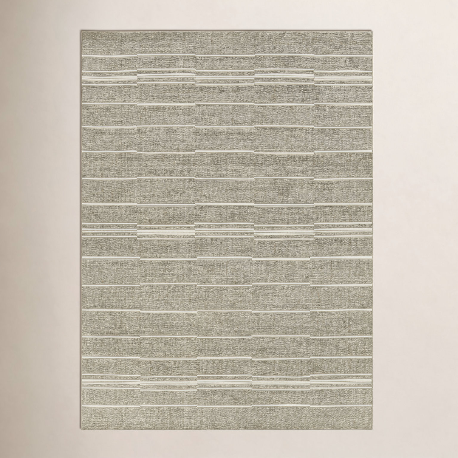 Veda Striped Indoor Outdoor Rug, Rectangle 7'10" x 10'