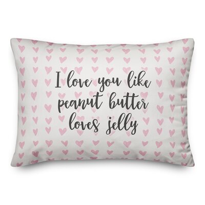 Ebern Designs The Lyell Collection I Love You Like Peanut Butter Loves ...