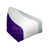 Mauve / Blanc / Argent