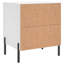 40cm W Iron Bedside Table-90406371-123844545