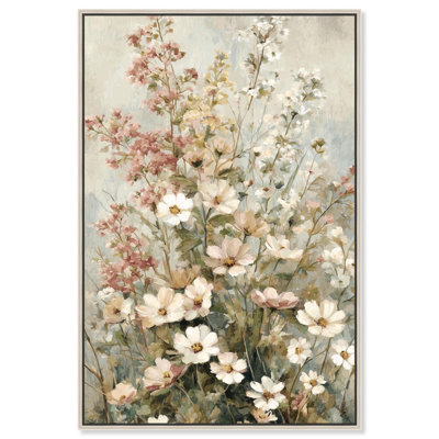 «Heirloom Blossoms I», art floral rétro par Art Remedy