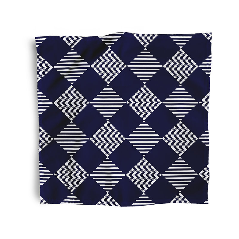 Lamarquis Check It Twice Napkins, Navy