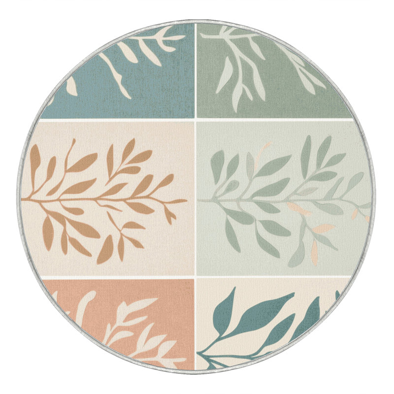 Whispering Meadow Rug, Square 8'