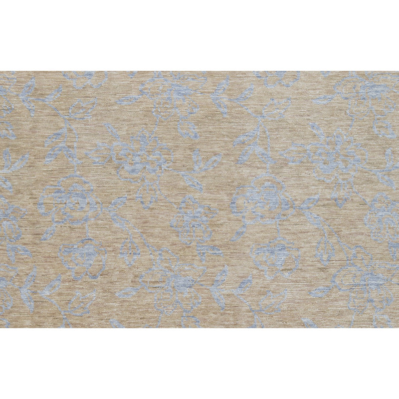 Hand-Knotted High-Quality Gold Area Rug