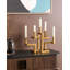 RAPOSO Metal Tabletop Candelabra