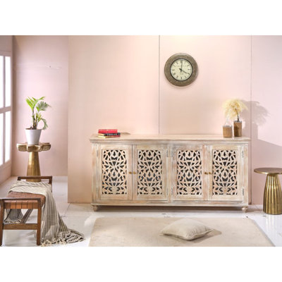 Jarrahne Four Door Wood Sideboard