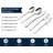 Red Barrel Studio® Stainless Steel Flatware Set - Service for 12-1978097650