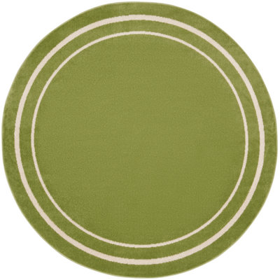 Nourison Essentials Green Ivory Indoor/Outdoor Area Rug