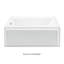 Wyndham 5 Alcove Soaker Tub - Matte-1045059290