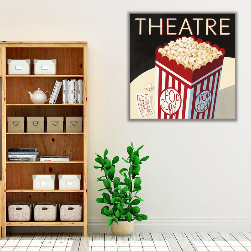 «Theatre», reproduction d'art sur toile, H 12 po x l 12 po