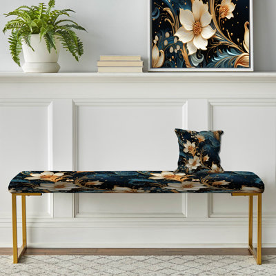 Banc rembourré Celestial Ethereal Paisley - Paisley