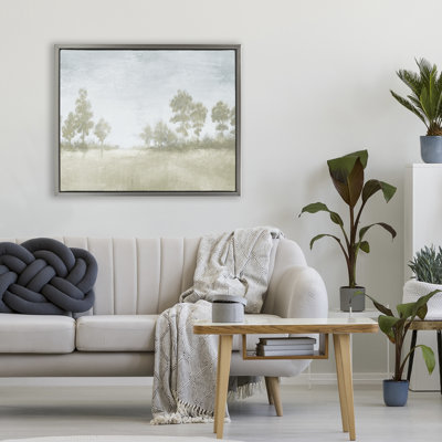 Cadre flottant doux pour paysage de vallée, design par Michael Marcon