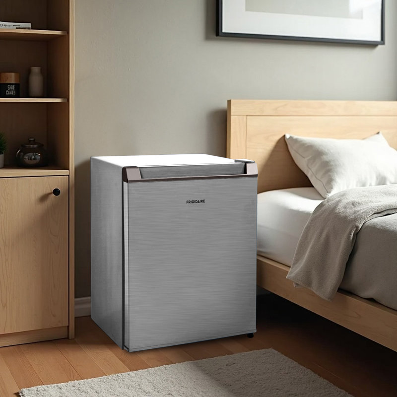 Frigidaire, 1.6 Cu. Ft. Compact Refrigerator, Stainless Steel